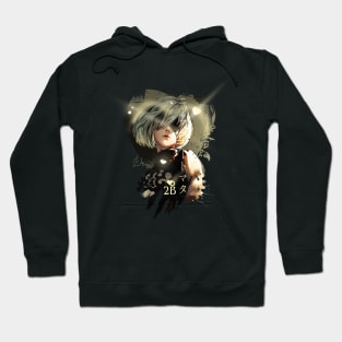 Nier Automata 2B heart love Hoodie